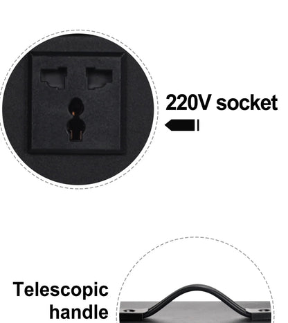12v50AH Lifepo4 battery Portable power station 60AH Lithium Inverter 220V 500W For Outdoor Camping available mobile 30AH 25AH