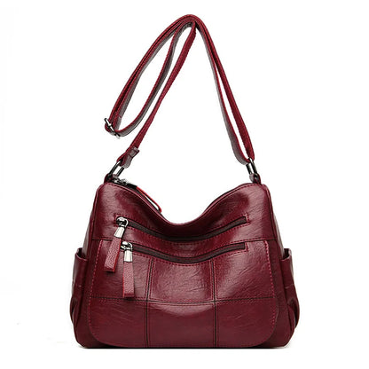 High Quality Leather Luxury Handbags Ladies Bag Designer Shoulder Crossbody Bags For Women 2024 New Bolsa Feminina Sac A Main