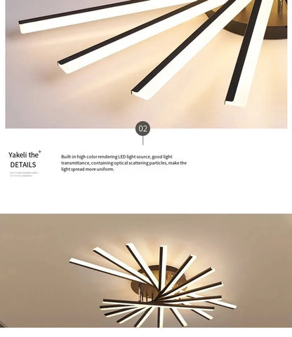 Simple New Modern LED Ceiling Chandelier Indoor Lighting For Living Room Bedroom Corridor Hall Aisle Lamps Lustre Lights fixture
