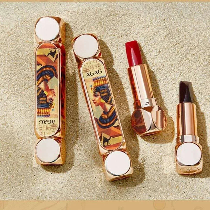 NEW Cosmetic Makeup Set Air Cushion Finishing Powder Face Powder Pearly Lustre Eyeliner Non-Stick Cup 3 Colors Lipstick Kit