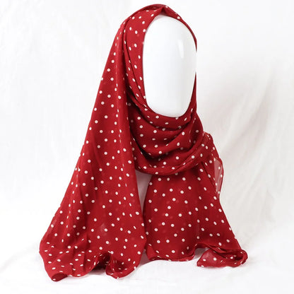 70*180cm Women Printed Soft Floral Muslim Chiffon Hijab Head Scarf Wraps New Designs