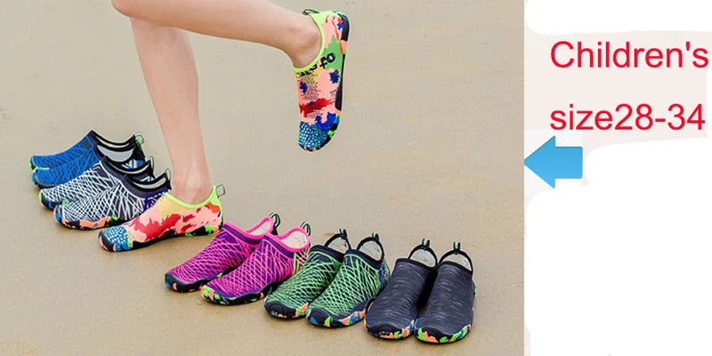 Unisex Shoes Swimming Water Yog Women Men Barefoot Outdoor Beach Sandals Upstream Aqua Shoes Nonslip River Sea Diving Sneakers