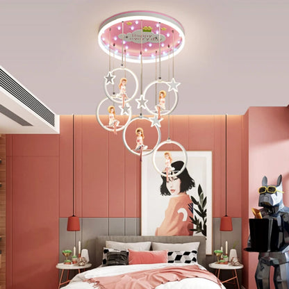 Nordic baby bedroom decor led lights for room indoor chandelier lighting chandeliers ceiling lamps for living room decoration