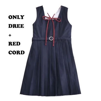 Japanese student JK uniform Cape skirt white blouse sailor's vest dress class uniform school uniform suit