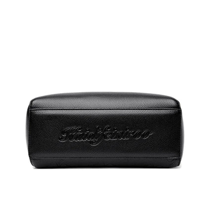 2 Layers Leather Luxury Handbags Women Bags Designer Handbags High Quality Small Casual Tote Bags For Women Shoulder Bag Winter