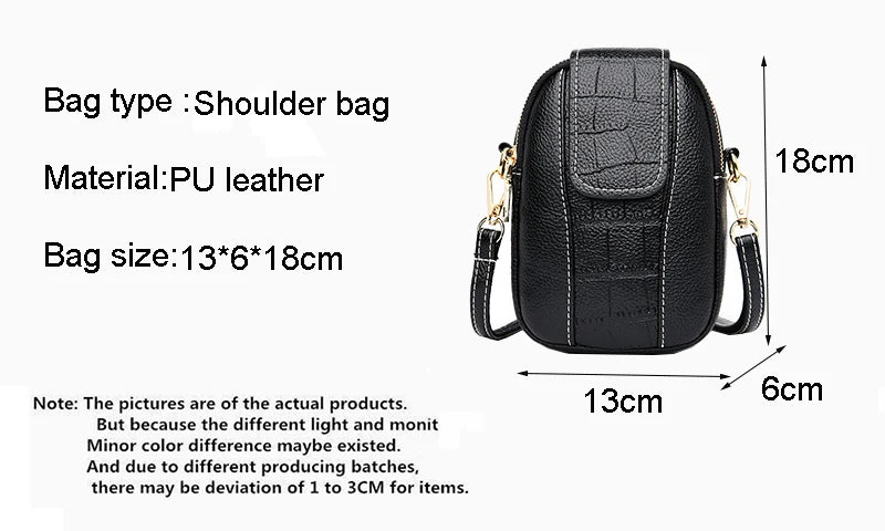 PU Leather Ladies Crossbody Messenger Bags Bolsa Women Handbag Bolsos Flap Vintage Small Shoulder Bags Phone Purse