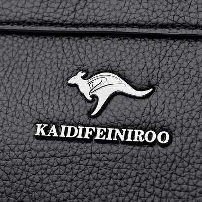 Multi-pocket Handbag Purses Genuine Cowhide Leather Shoulder Bag Luxury Designer Crossbody Messenger Sac Elegant Tote for Women