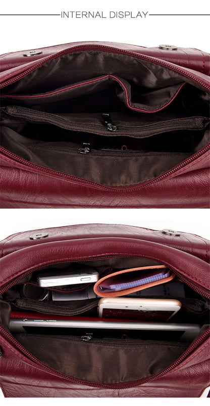 Luxury Designer Handbag High Quality Soft Leather Purses And Handbags Casual Shoulder Messenger Bags for Women 2022 New Sac