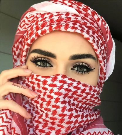 2026 Men Arab Headwear Hijab Scarf Islamic foulard Print Scarf Turban Arabic Headcover for men's muslim clothing prayer turbante