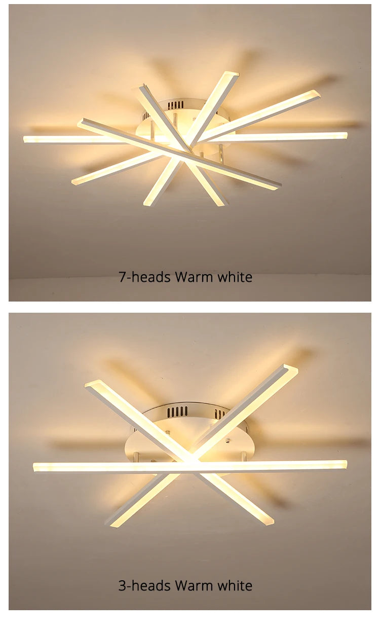 Simple New Modern LED Ceiling Chandelier Indoor Lighting For Living Room Bedroom Corridor Hall Aisle Lamps Lustre Lights fixture