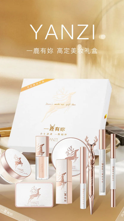9pcs/set Makeup Sets Face Powder foundation Concealer make up  Christmas Gift Box