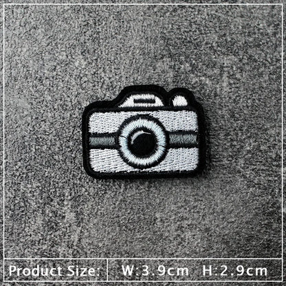 Star Dog Cat Eye Patch Embroidery Applique Ironing Sewing Supplies Decorative Badges For Clothing Accessories Zipper