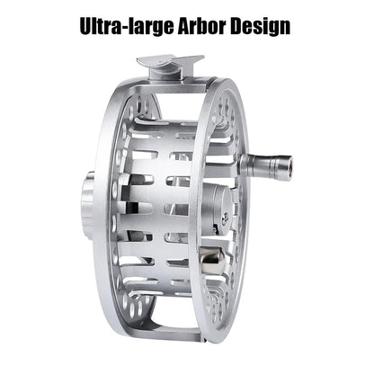 Fly Fishing Reel Aluminum Alloy 3/4 5/6 7/8 WT 2+1BB Interchangeable For Saltwater And Freshwater Fly Wheel Fishing Accessories