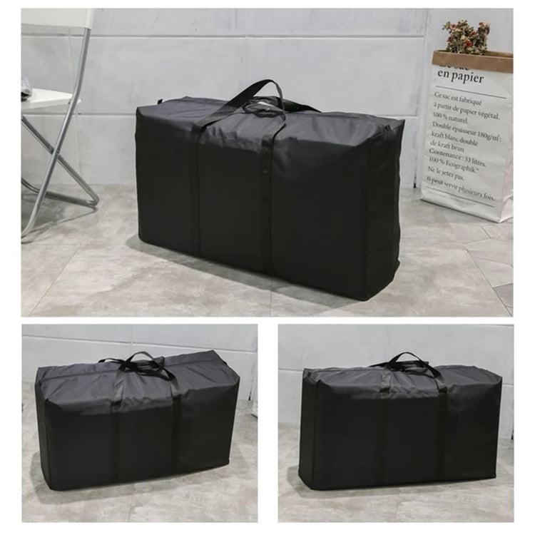 Unisex Thin Folding Luggage Bag Big Capacity Wearable Duffle Bag Casual Light Men Handbag Weekender Oxford Clothing Storage Bags