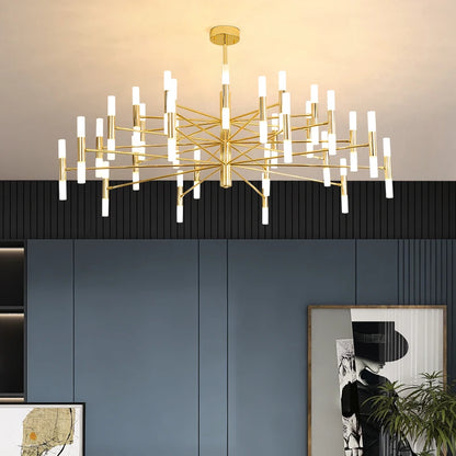 Lights For Living Room Dining Room Nordic Pendant Light Modern Ceiling Chandeliers Bedroom Decoration Lamp Gloden Light Fixrurn