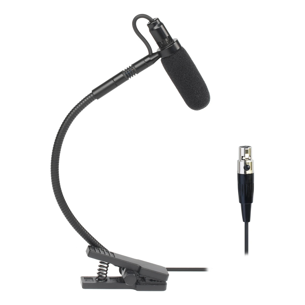 3 Pin 4 PIN Mini XLR Saxophone Microphone Supercardioid 3.5mm Trumpet Music Wind Instrument Sax Mic Horn IM-20