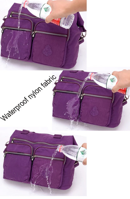 New Arrival Sale Women Shoulder Bag Ladies Handbags Female Travel Messenger Bag Waterproof Nylon Bags Large Pocket Bolsas