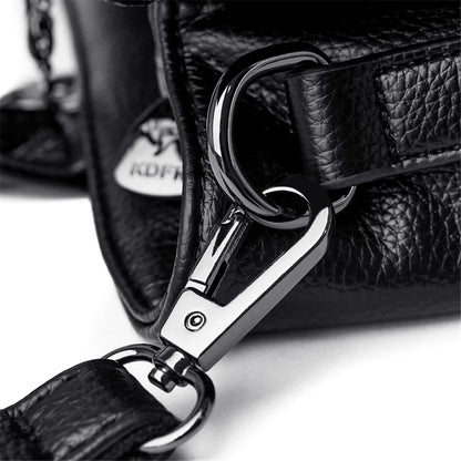 Genuine Brand Luxury Designer Women Bags High Quality Leather Shoulder Crossbody Messenger Tote Bag Large Handbag Purses