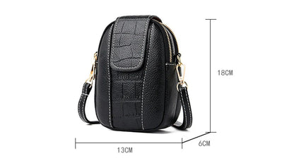 PU Leather Ladies Crossbody Messenger Bags Bolsa Women Handbag Bolsos Flap Vintage Small Shoulder Bags Phone Purse