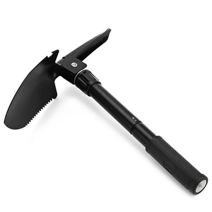 Foldable Shovel with Compass Multi Purpose for Camping Hiking Backpacking Gardening Hiking Accessories