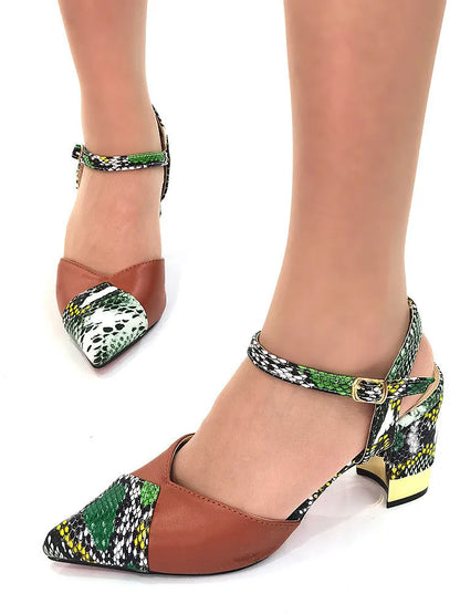Latest Plus Size Shoes Women Heel Elegant Crystal Decorated with Rhinestone Luxury Lady Sandals New Fashionable Pumps