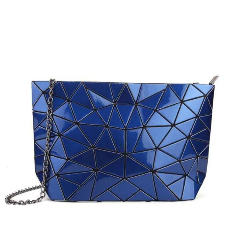 New Silver Handbags Bags For Women 2026 Summer Large Tote Bag Ladies Geometric Messenger Shoulder Bag Beach Luxury Designer