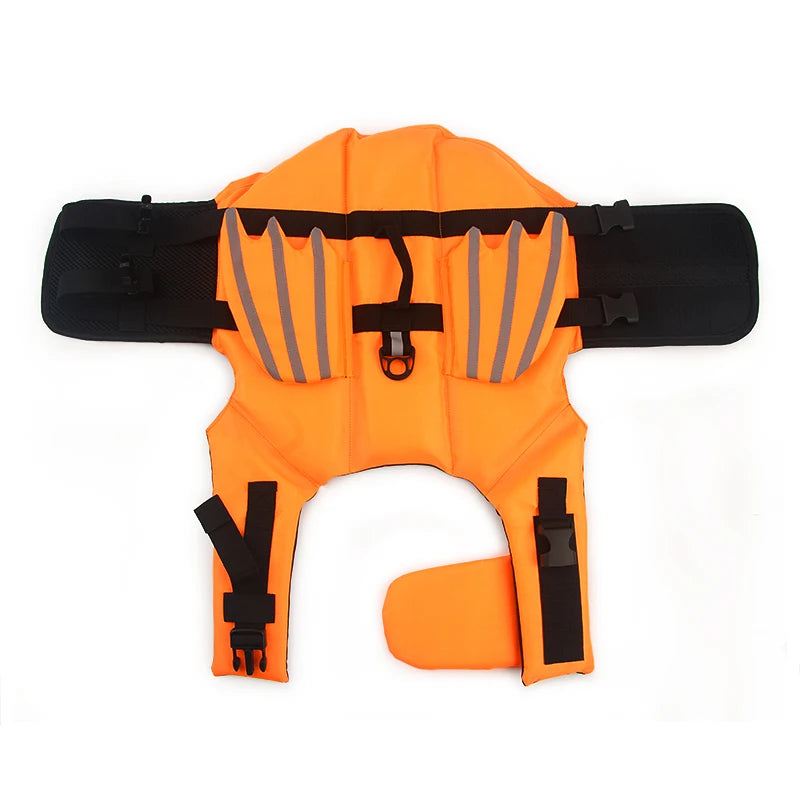 Dog Vest Summer Pet Life Jacket Swimwear Pet Clothes Swim Suit With Reflective Wing