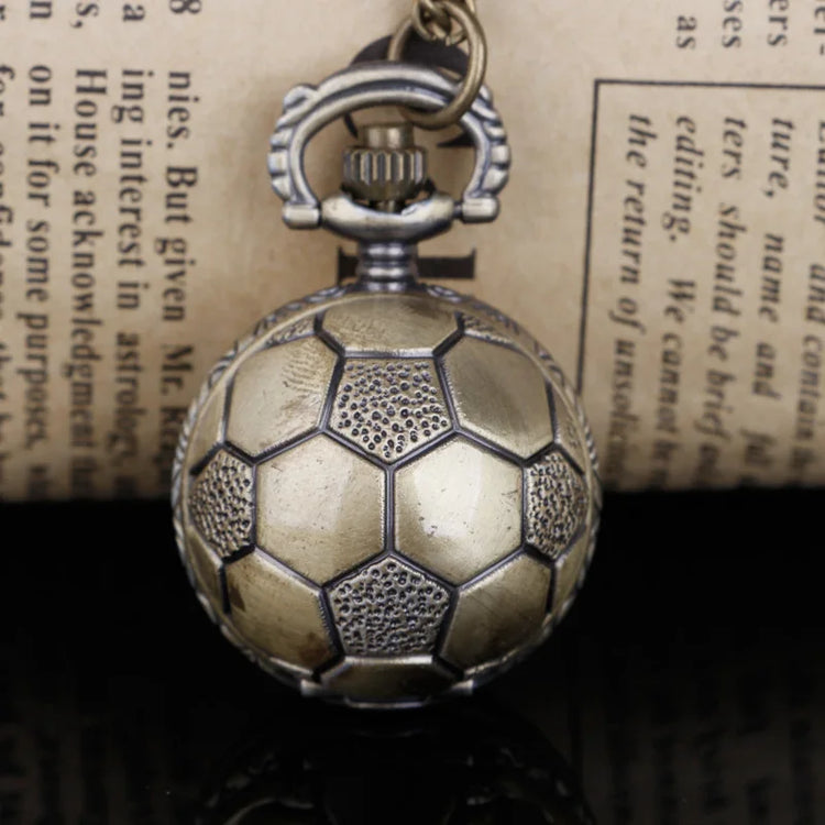 Steampunk Fashion Ball Quartz Pocket Watches With Pendant Necklace Chain Children Best Xmas Gifts