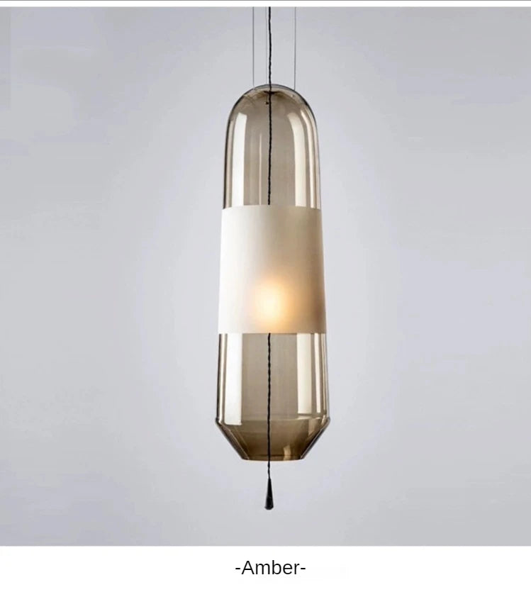 Restaurant Chandelier Lights Bedroom Bedside Living Dining Room Pendant Lamps Glass Decoration Nordic Hanging Kitchen Lighting