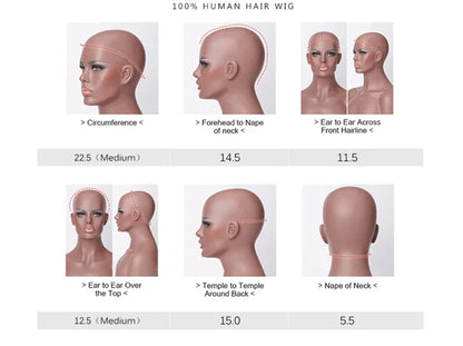 HD Transparent Lace Frontal Wig Brazilian Hair Pre Plucked Wigs With BabyHair Remy Lace Front Wig 180% Wigs For Women Human Hair