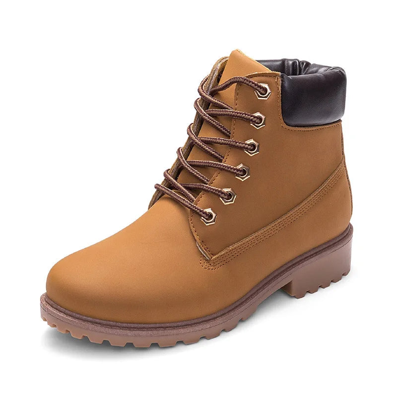 Unisex Women Boots New Riding Equestrian Shoes Woman Casual High Top Snow Boots Ladies Fashion Western Boots High Quality Men
