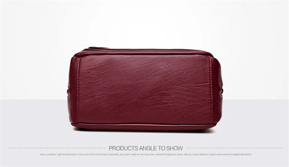 Luxury Designer Handbag High Quality Soft Leather Purses And Handbags Casual Shoulder Messenger Bags for Women 2022 New Sac