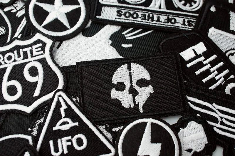 Star Dog Cat Eye Patch Embroidery Applique Ironing Sewing Supplies Decorative Badges For Clothing Accessories Zipper