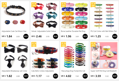 Bone Leather Durable Pet Dog Collars Puppy Pug Collars for Small Large Dog Chihuahua Cat Accessories Pet Collar for Small Dogs