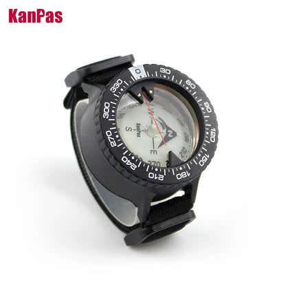 KANPAS 6BAR Scuba Diving Compass / Dive Compass / Compass Sea Navigation / Blue Compass Glow / Diving Luminous Signal