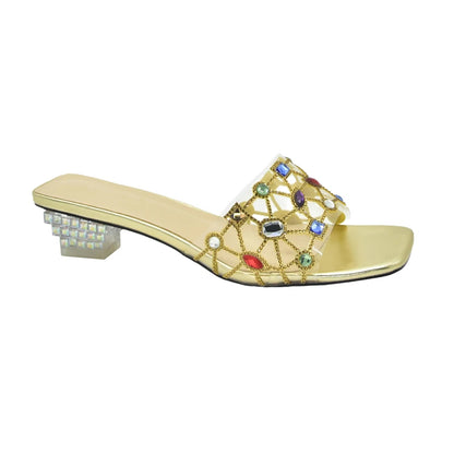 New Arrival Open Toe Shoes Clear Heels for Women Transparent Rhinstone Wedding Shoes Bride Women Shoe and Bag Set with Diamonds