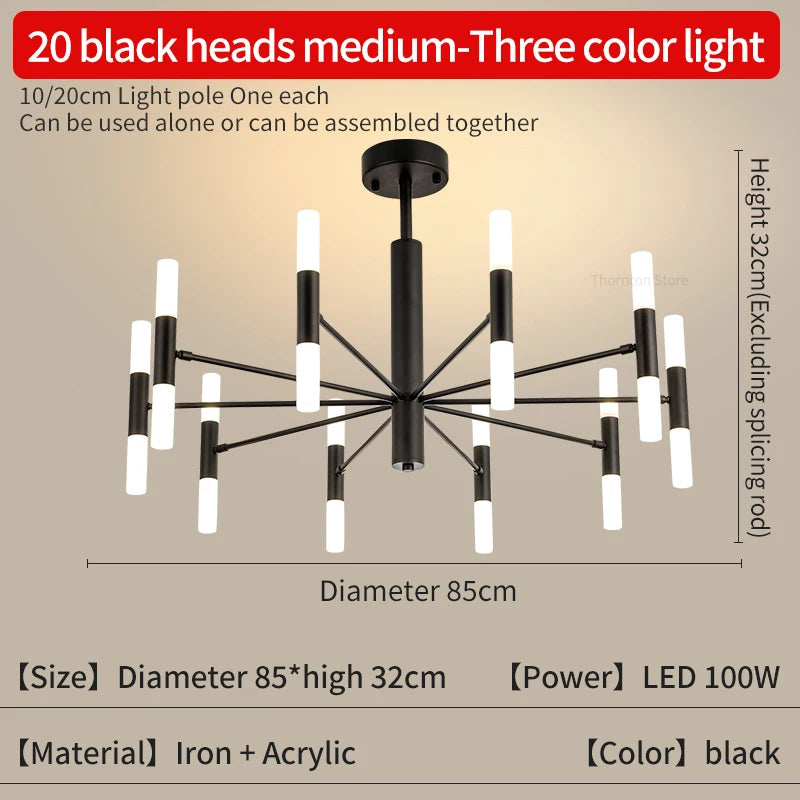 Lights For Living Room Dining Room Nordic Pendant Light Modern Ceiling Chandeliers Bedroom Decoration Lamp Gloden Light Fixrurn