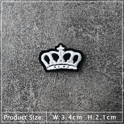 Star Dog Cat Eye Patch Embroidery Applique Ironing Sewing Supplies Decorative Badges For Clothing Accessories Zipper