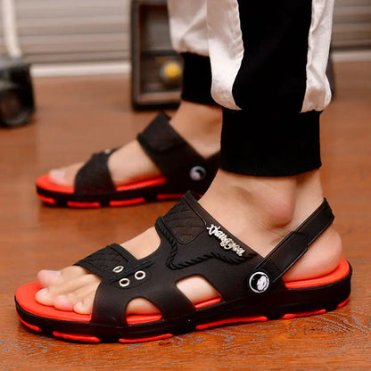 Marlisasa Men Casual High Quality Light Weigh Pvc Flip Flops Male Leisure White Beach Home Flip Flops Chanclas De Hombres F5753b