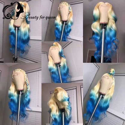 HD Transparent Lace Frontal Wig Brazilian Hair Pre Plucked Wigs With BabyHair Remy Lace Front Wig 180% Wigs For Women Human Hair