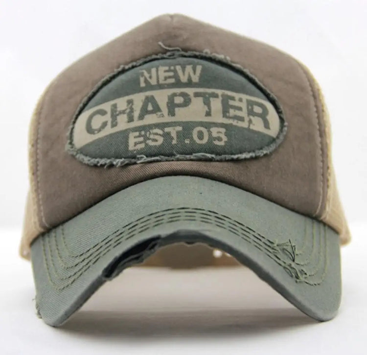 Connectyle Men's Women Vintage Fashion Adjustable Mesh Trucker Hat Outdoor Sport Summer Breathble Sun UV Protection Baseball Cap