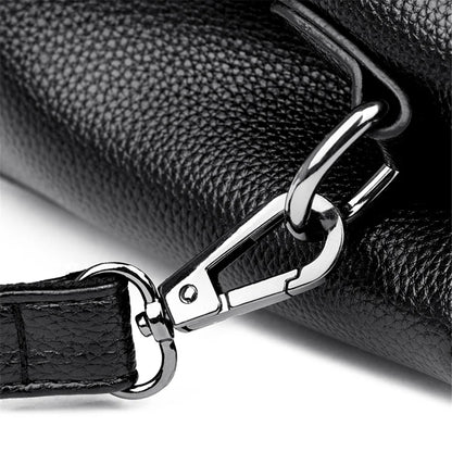 2 Layers Leather Luxury Handbags Women Bags Designer Handbags High Quality Small Casual Tote Bags For Women Shoulder Bag Winter