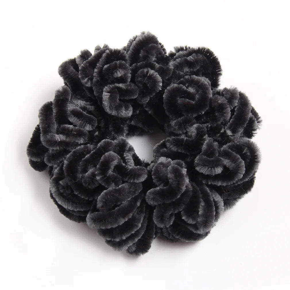 Muslim Scrunchie Headwear New Flexible Rubber Band Hair Tie Ring Turban Headband Muslim Hijabs