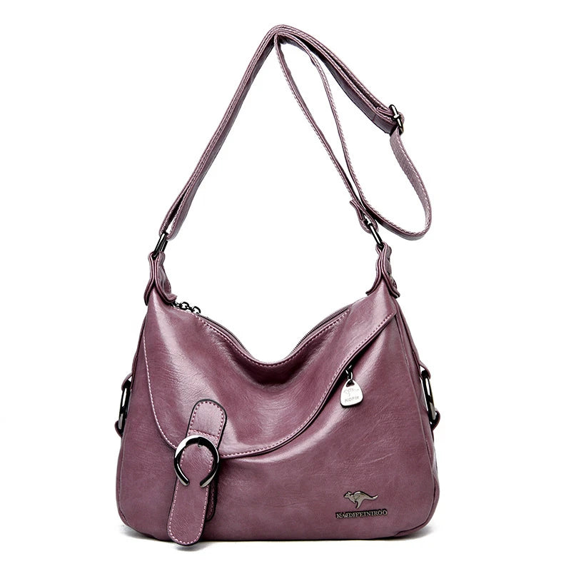 Summer Style Soft Leather Luxury Purses And Handbags Women Bags Designer Women Shoulder Crossbody Bags For Women 2021 Sac A Main