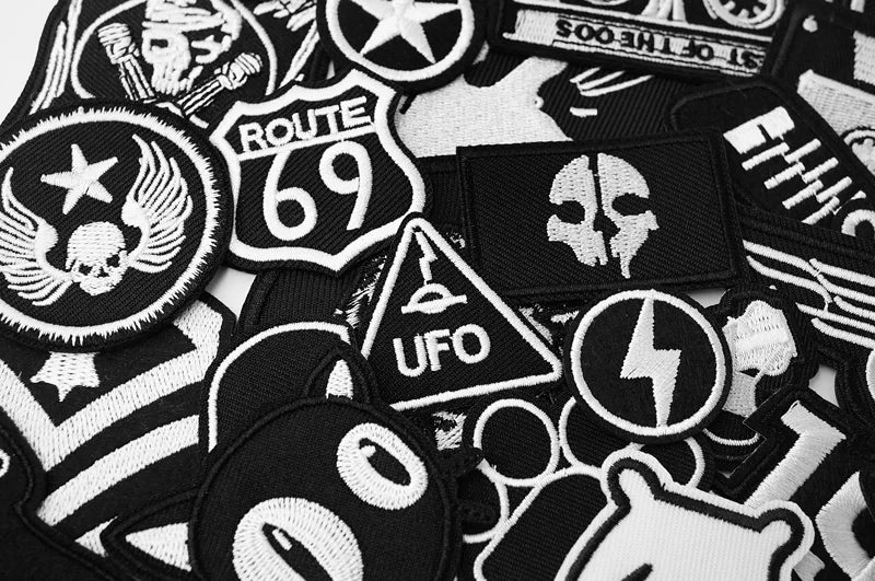Star Dog Cat Eye Patch Embroidery Applique Ironing Sewing Supplies Decorative Badges For Clothing Accessories Zipper