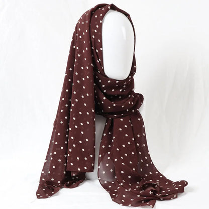70*180cm Women Printed Soft Floral Muslim Chiffon Hijab Head Scarf Wraps New Designs