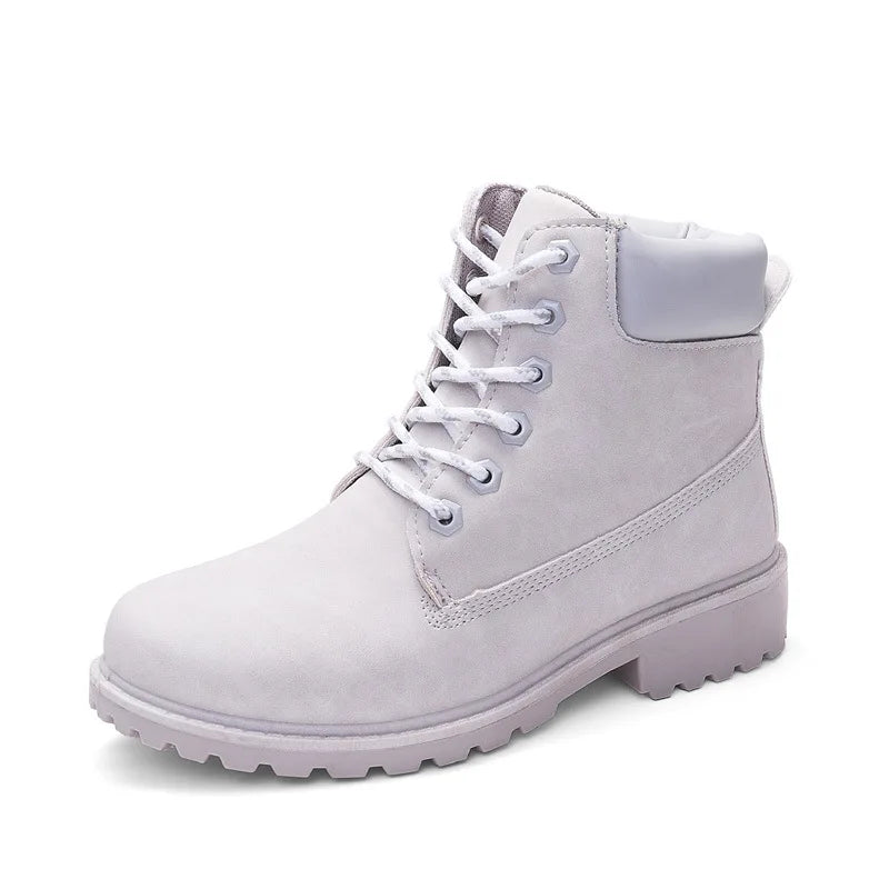 Unisex Women Boots New Riding Equestrian Shoes Woman Casual High Top Snow Boots Ladies Fashion Western Boots High Quality Men