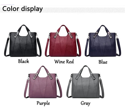 Brand Luxury Handbags Women Bags Designer PU Leather Handbag Leisure Crossbody Bags for Women 2021 New Lady Shoulder Bag Tote