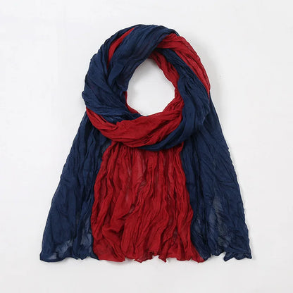 Spain Lovely Polka Floral Crinkle Viscose Shawl Scarf Lady Soft Thin Beach Wrap Pashmina Stole Bufandas Muslim Hijab 175*85Cm