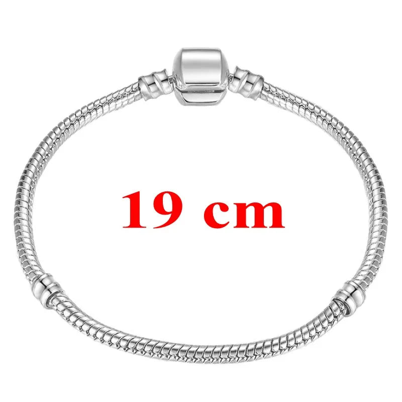 Handmade Original 925 Sterling Silver Necklace Bracelet Jewelry Set Bridal Party Sets Women Charm Bracelet Necklace Fine Jewelry